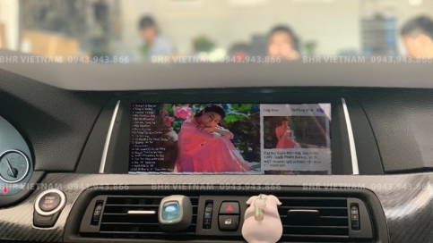 Màn hình DVD Android xe BMW 5 Series CIC F10 2009-2012 | Màn nguyên khối Flycar